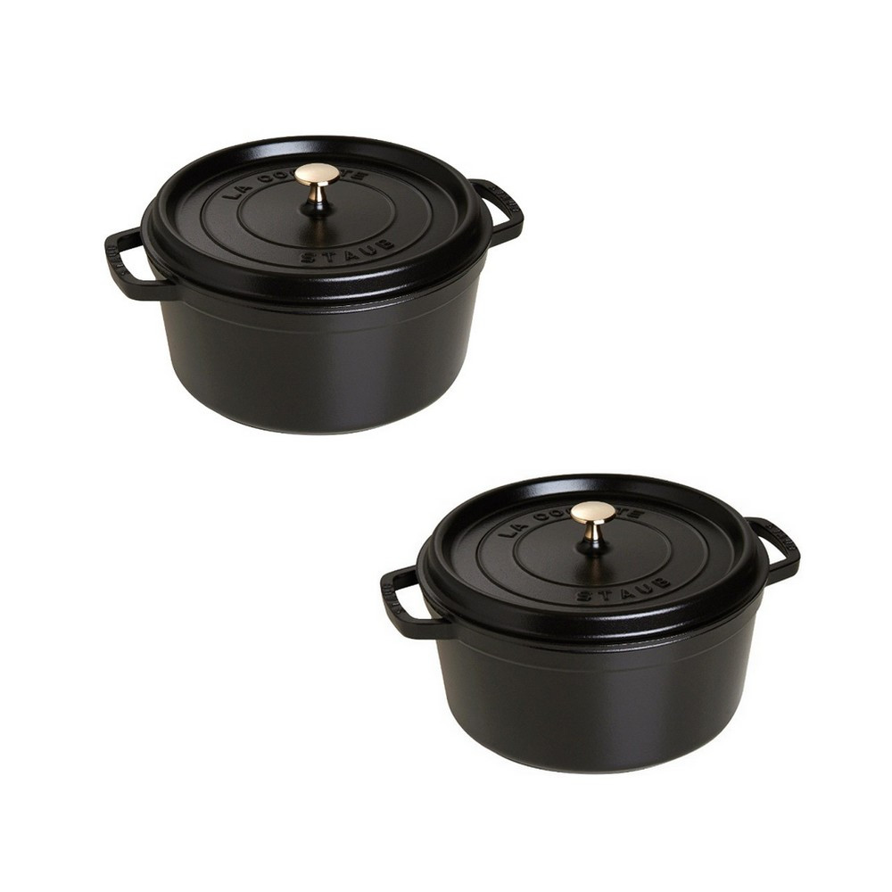 Test : cocotte Staub ovale noire 12 L