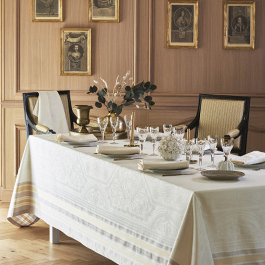 4 serviettes de table Galerie des glaces Garnier Thiebaut