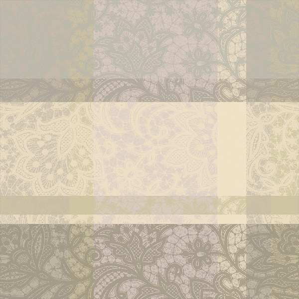 4 serviettes de table Mille dentelles naturel Garnier Thiebaut