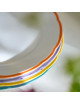 6 Assiettes Réminiscence couleurs Degrenne - 3 coloris 2 tailles