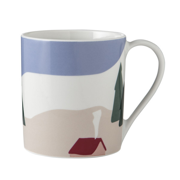 Mug DEGRENNE en porcelaine Destination Montagne