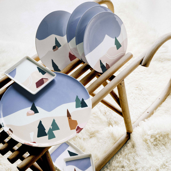 Mug DEGRENNE en porcelaine Destination Montagne