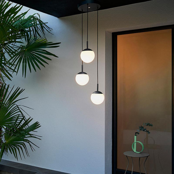 Suspension triple Mooon! Fermob - 4 coloris