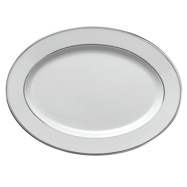 Plat Eclipse Galon platine or Degrenne - 2 coloris