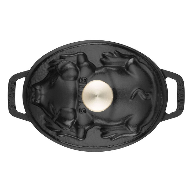 Cocotte en fonte STAUB cochonnet 17cm - 2 coloris