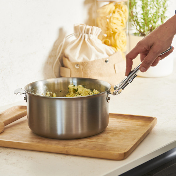 Poignée amovible inox Loqy De Buyer