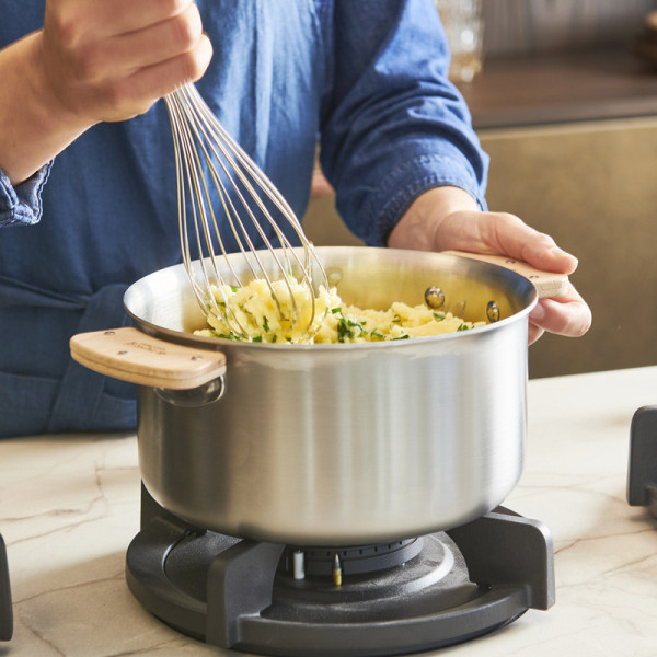 Anses amovibles x2 Loqy De Buyer - bois de hêtre