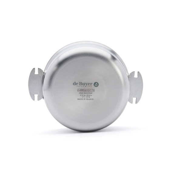 Batterie 2 casseroles poignée Alchimy Loqy De Buyer