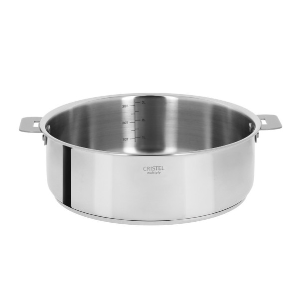 Sauteuse en inox Casteline Cristel - 4 tailles
