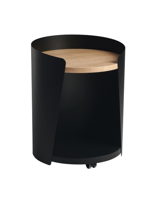 Chevet Armand métal bois Résistub 1631 - 4 coloris