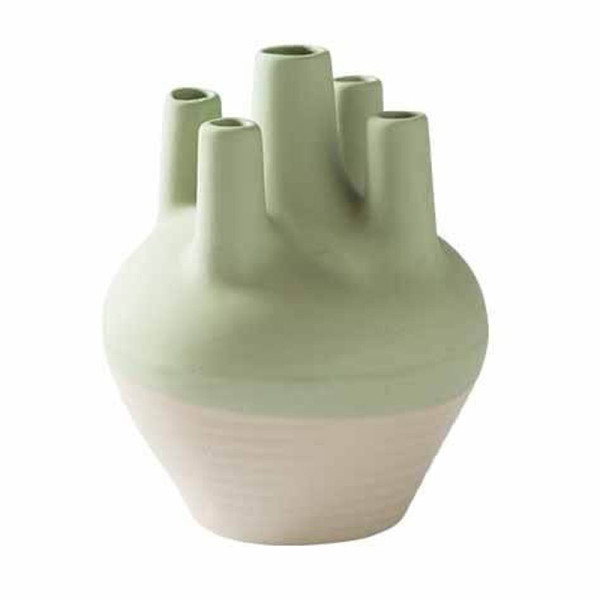 Pique fleurs en grès Digoin - 2 coloris