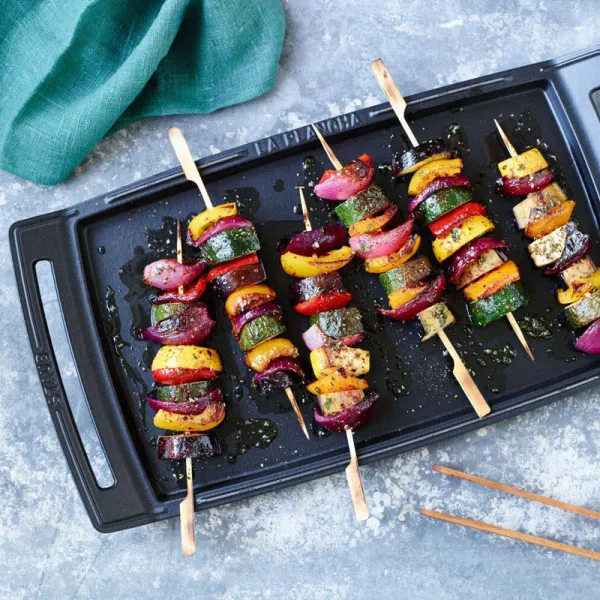 Plancha STAUB en fonte 38cm noir brillant