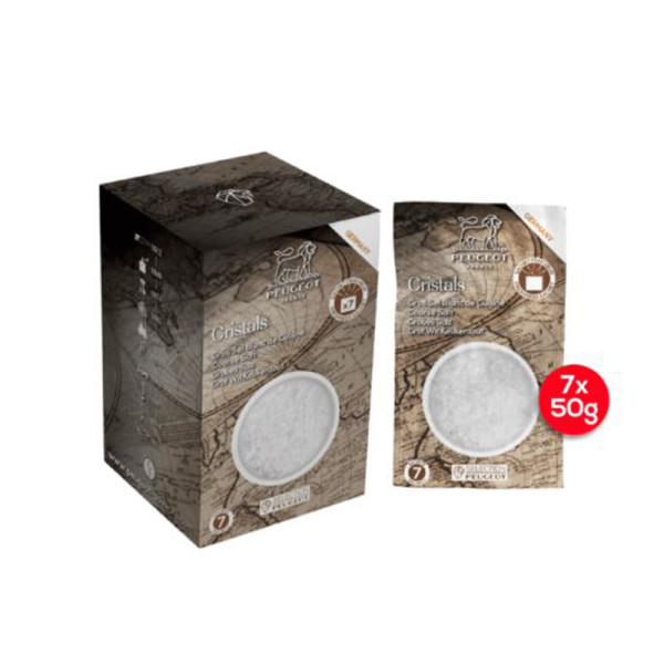 Cristaux de sel sec Peugeot pour moulin