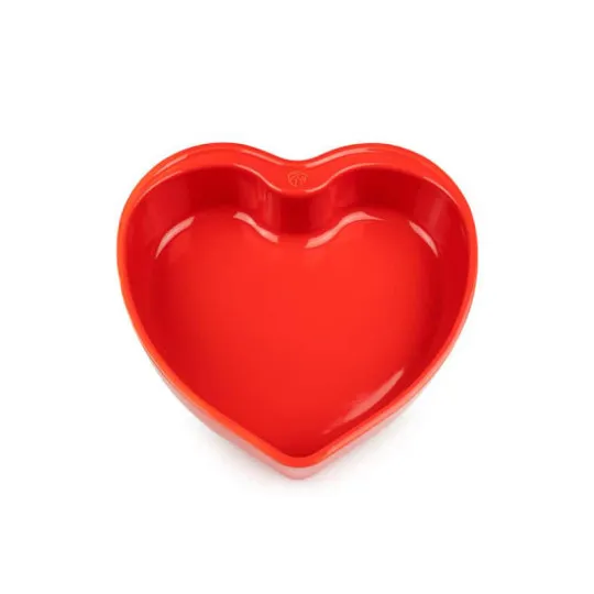 Moule coeur rouge Peugeot For you - 2 tailles