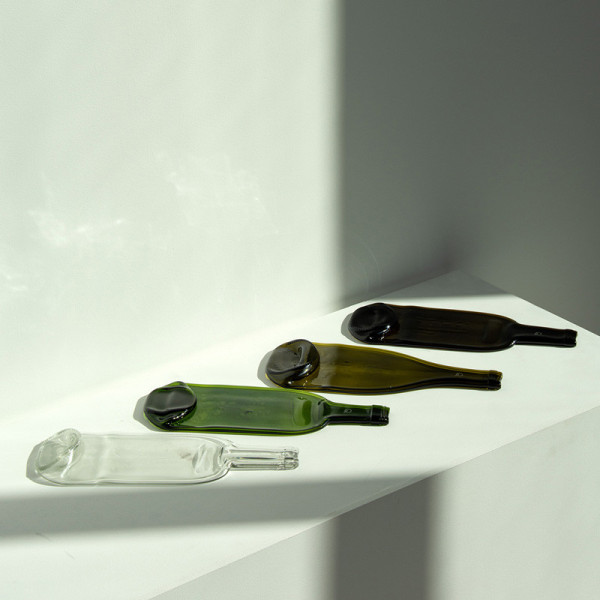 Planche en verre Q de Bouteilles médium - 3 couleurs