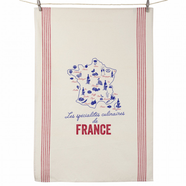 Torchon Tissages de l'Ouest Léon Spécialités coton