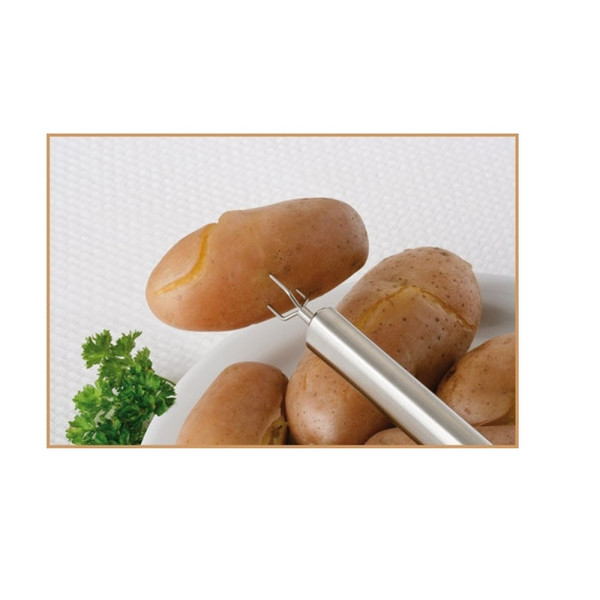 Pique pomme de terre inox Cristel
