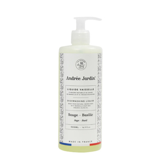 Liquide vaisselle Andrée Jardin 500ml Sauge Basilic