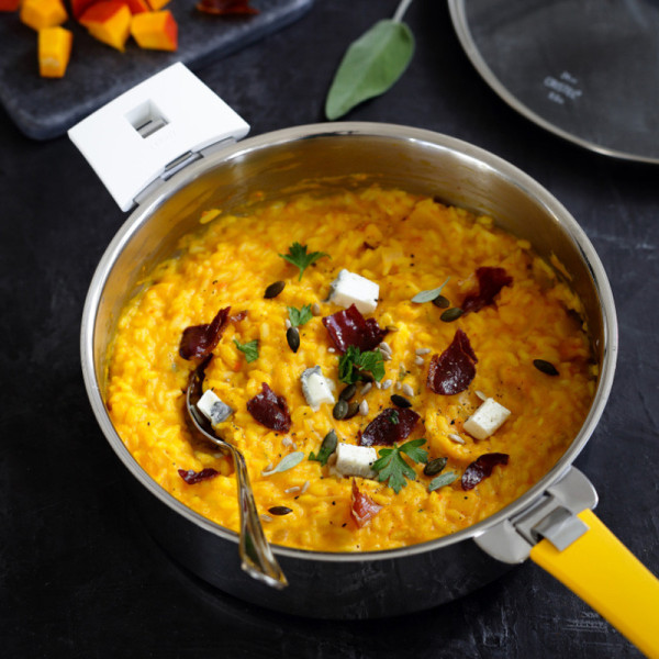 Faitout en inox Cristel Mutine amovible - 3 tailles