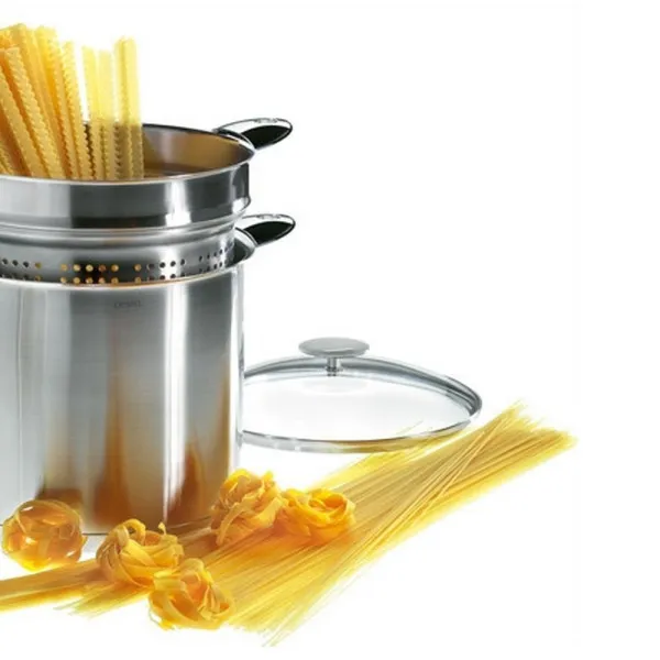 Cuit-pâtes Strate Cristel en inox 22cm