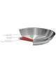 Poêle haute inox CRISTEL Strate - 2 tailles