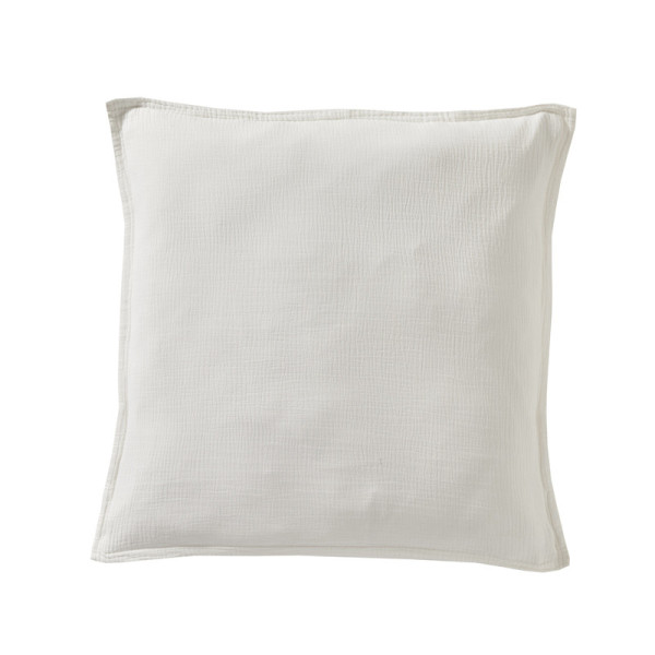 Parure de lit COSY gaze de coton BLANC DES VOSGES - 7 coloris