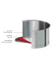 Casserole CRISTEL Strate amovible en inox - 5 tailles