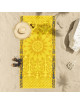 Serviette de plage LE JACQUARD FRANCAIS Soleil Jaune