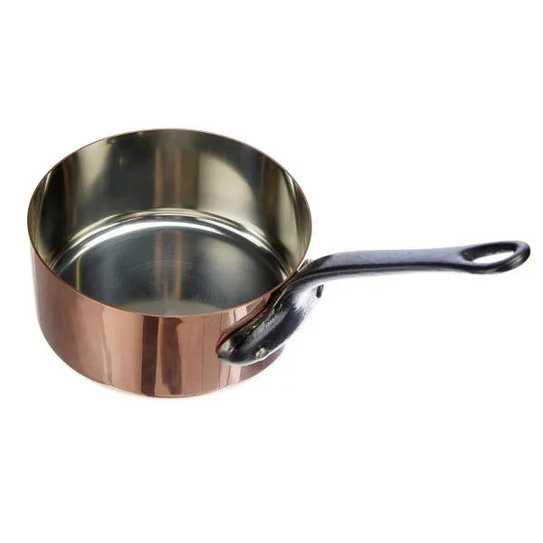 Casserole professionnelle BAUMALU en cuivre étamé - 5 tailles