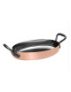Plat ovale Baumalu en cuivre étamé 20cm