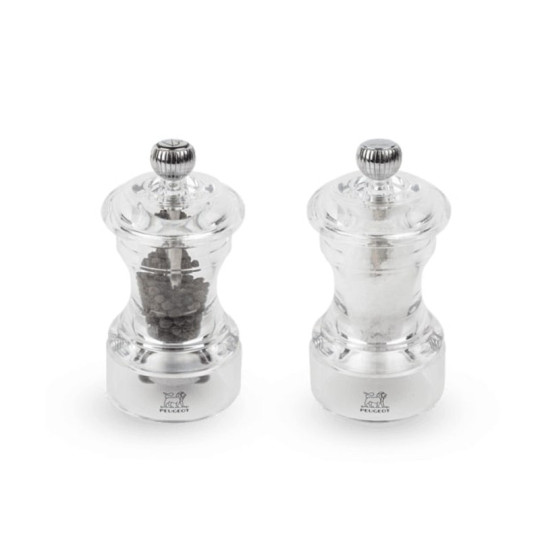 Peugeot 2 moulins sel et poivre Bistro transparent