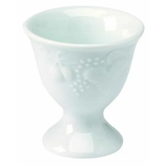 6 coquetiers California DESHOULIERES en porcelaine