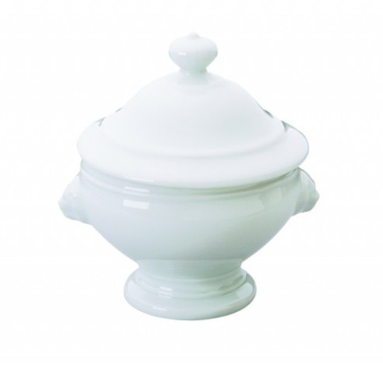 Soupière Apilco tête de lion 260cl en porcelaine