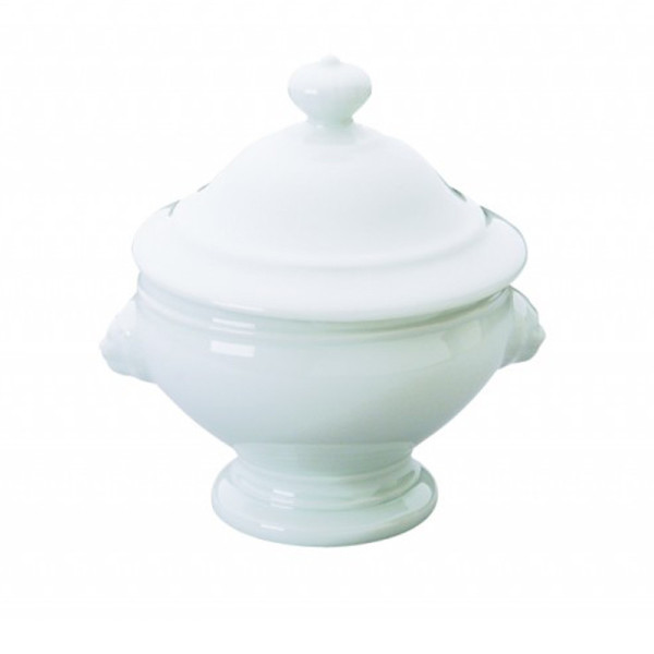Soupière Apilco tête de lion 260cl en porcelaine