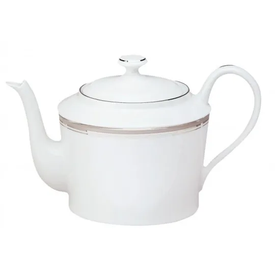 Théière Excellence poudré gris DESHOULIERES 75cl porcelaine