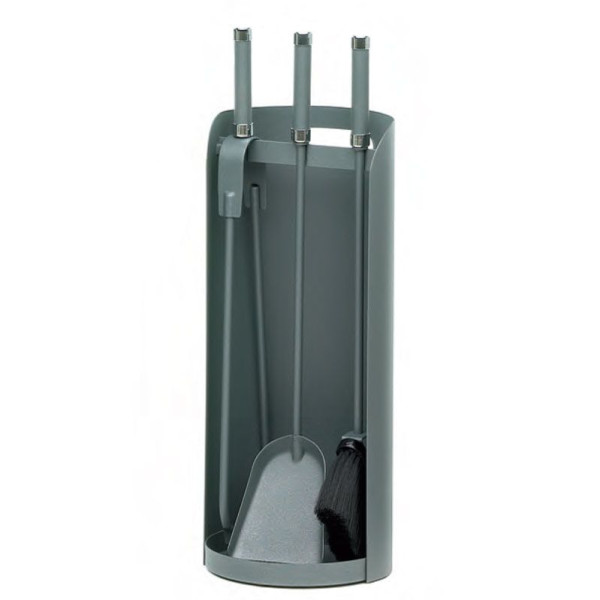 Serviteur de cheminée Reignoux gris h.60