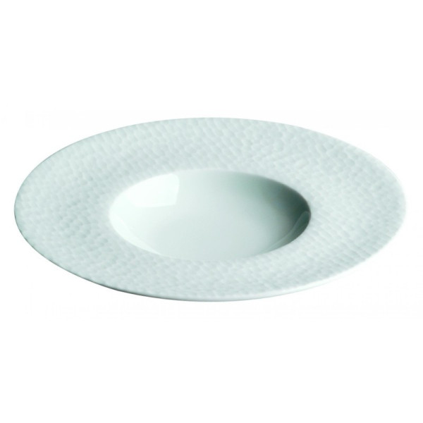6 assiettes Apilco en porcelaine Aqua - 4 tailles