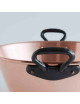 Bassine à confiture en cuivre Baumalu pour induction - 26cm