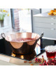 Bassine à confiture en cuivre Baumalu pour induction - 26cm