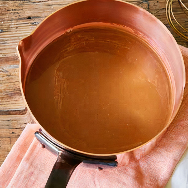 Casserole à caramel BAUMALU en cuivre 16cm