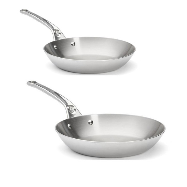 De Buyer Affinity Set batterie 2 poêles 24 et 28cm
