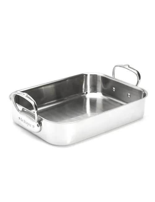 Plat à rôtir inox Affinity 35x25cm De Buyer