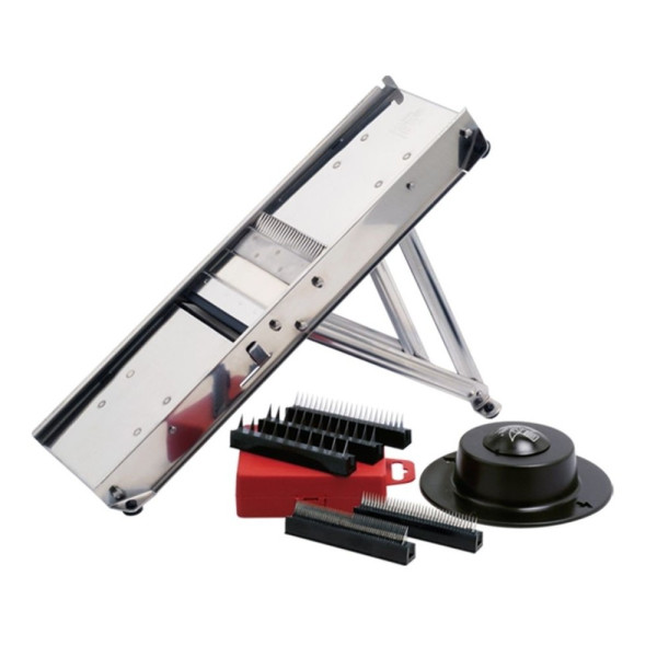 Bron Coucke Mandoline super professionnelle en inox
