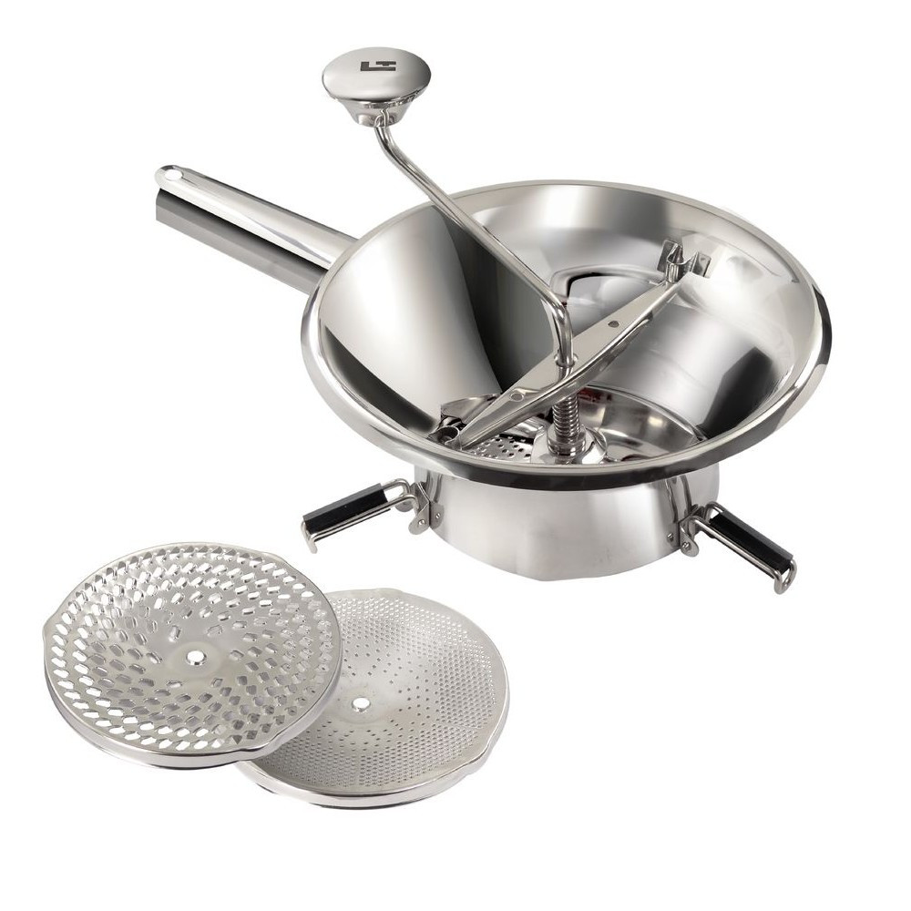 WEIS - Moulin à Légumes Inox Avec 3 Disques