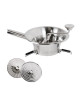 Moulin à légumes Louis Tellier professionnel en inox  - 3 grilles