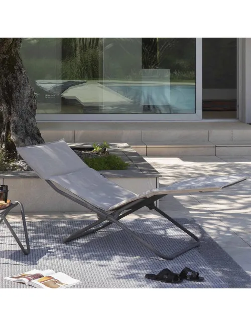 Chaise longue LAFUMA MOBILIER Bayanne Onyx