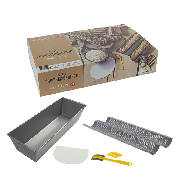 Coffret Box Homebread baguette et pain De Buyer