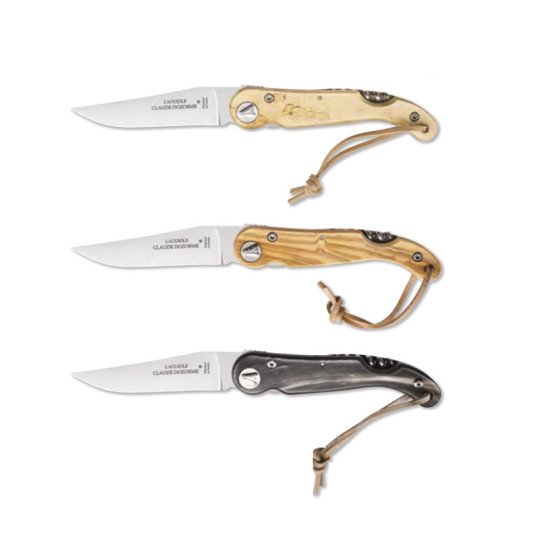 Tire-bouchon CLAUDE DOZORME couteau de poche Le Baroudeur - 3 finitions