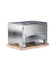 Braséro en inox Bron Coucke Louis Tellier BBQ de table