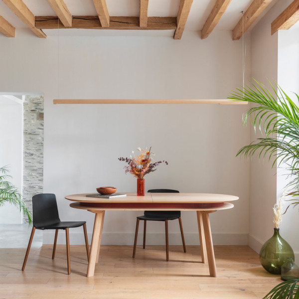 Suspension Drugeot Manufacture Lustick chêne massif - 3 tailles